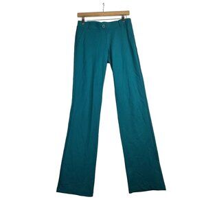Betabrand Polka Dot Elastic Waist‎ Pants size Small Teal